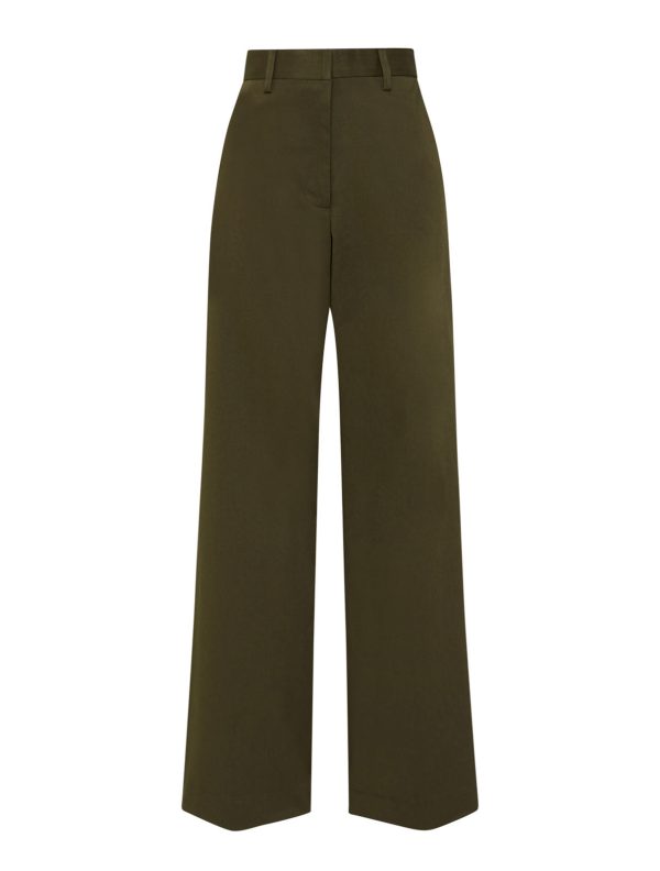 Straight Twill Trouser
