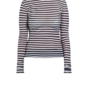 Lovzar Mesh Sheer Top